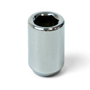 SAAS Single Wheel Nut - 33mm Length, Chrome, 1/2