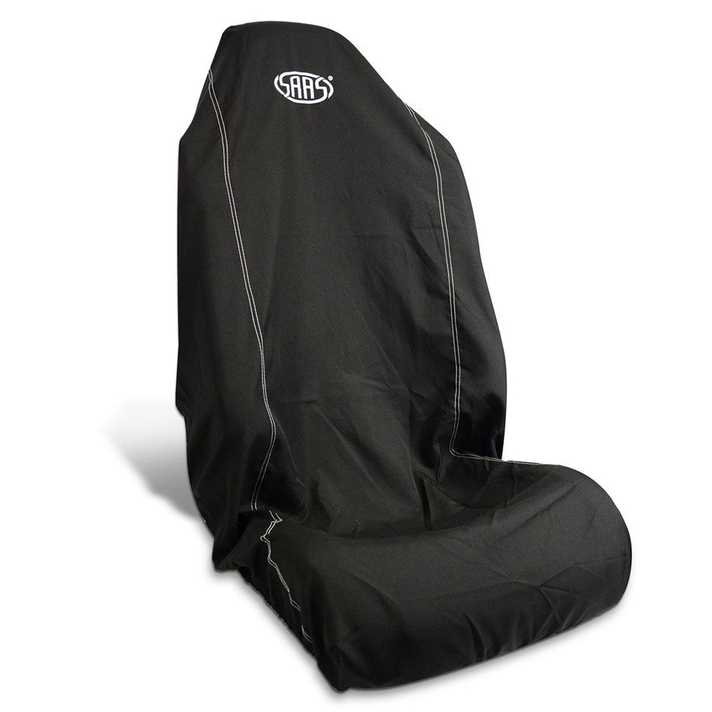SAAS Large Throw-Over Seat Cover with White Logo (each) - SC5011
