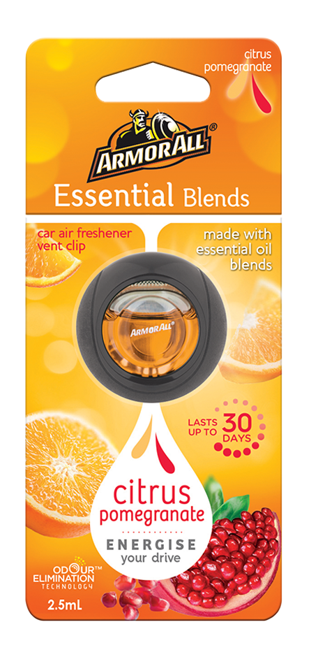 Armor All Essential Blends Citrus Pomegranite AIR Freshener - AMAIRCP1