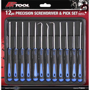 PKTool Screwdriver & Pick Set - 12 Piece  - PT30234