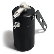 SAAS 500mL Baffled Black Anodised Billet Aluminium Oil Catch Can Tank for LS1 Engine - ST1012