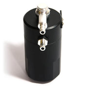SAAS 500mL Baffled Black Anodised Billet Aluminium Oil Catch Can Tank for LS1 Engine - ST1012