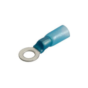Narva 56364BL 5mm Adhesive Lined Ring Terminal - Blue 3/16