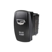 Narva 63258BL 12/24V Sealed Off/On Rocker Switch for Bilge Pump with Blue LED Illumination