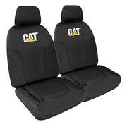 CAT Icon Range Cotton / Poly Canvas Seat Covers Size 30 Black - CVCATBLK30 (Bulky Item - Freight Applies)