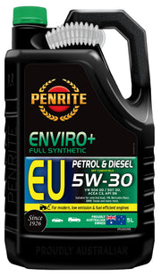 Penrite Enviro+ EU 5W-30 Full Synthetic Petrol and Diesel Engine Oil - 5L - EPLUSEU005 (Pickup Only)