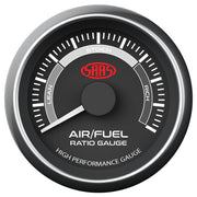 SAAS 52mm Black Muscle Series Narrowband Air Fuel Ratio Gauge - SG-AF52B