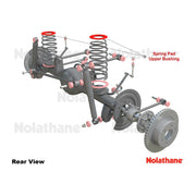 Nolathane Front and Rear Lift Kit - 47827