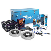 Bendix Ultimate 4WD Front Brake Upgrade Kit for RG Series Colorado with Flat Rotor/Bolt On Hub Type (Standard Ride Height) - U4WD-BUK10 (*Bulky Item, Freight Charges Apply) (Bulky Item - Freight Applies)