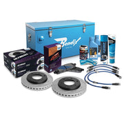 Bendix Ultimate 4WD Front Brake Upgrade Kit for Selected ML, MN, MR, MQ Triton (Standard Ride Height) - Check Compatibility - U4WD-BUK11 (Bulky Item) (Bulky Item - Freight Applies)