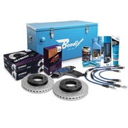 Bendix Ultimate 4WD Front Brake Upgrade Kit for PX Ranger and UP/UR BT-50 (Standard Ride Height) - U4WD-BUK9 (*Bulky Item, Freight Charges Apply) (Bulky Item - Freight Applies)