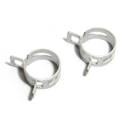 SAAS Pack of 2 Spring Hose Clamps - 16mm (5/8