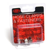 SAAS Pack of 6 Spring Hose Clamps - 4mm (5/32
