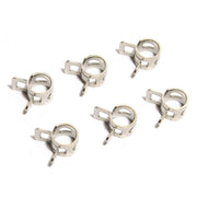 SAAS Pack of 6 Spring Hose Clamps - 4mm (5/32