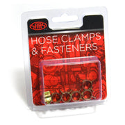 SAAS Pack of 6 Spring Hose Clamps - 5mm (13/64