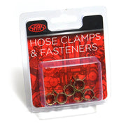 SAAS Pack of 6 Spring Hose Clamps - 6mm (1/4