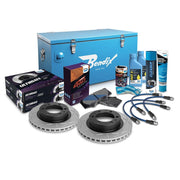 Bendix Ultimate 4WD Front Brake Upgrade Kit for KUN Series Diesel Hilux with VSC (4