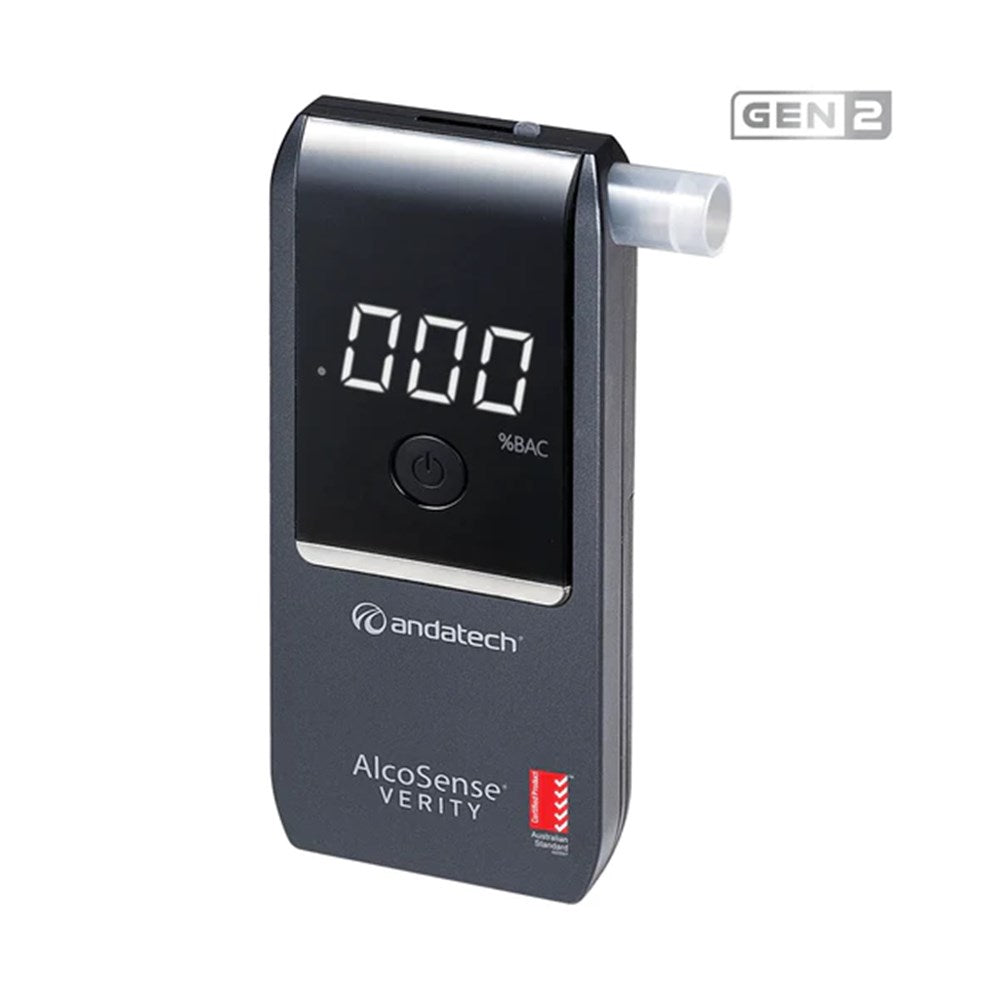AlcoSense Verity Fuel Cell Breathalyser Gen2 - Navy Blue - ALS-VERITY-N