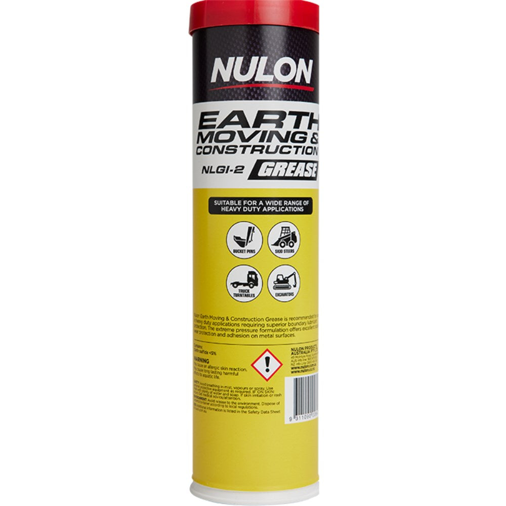 Nulon EMCG-C Earthmoving and Construction Grease Cartridge 450g