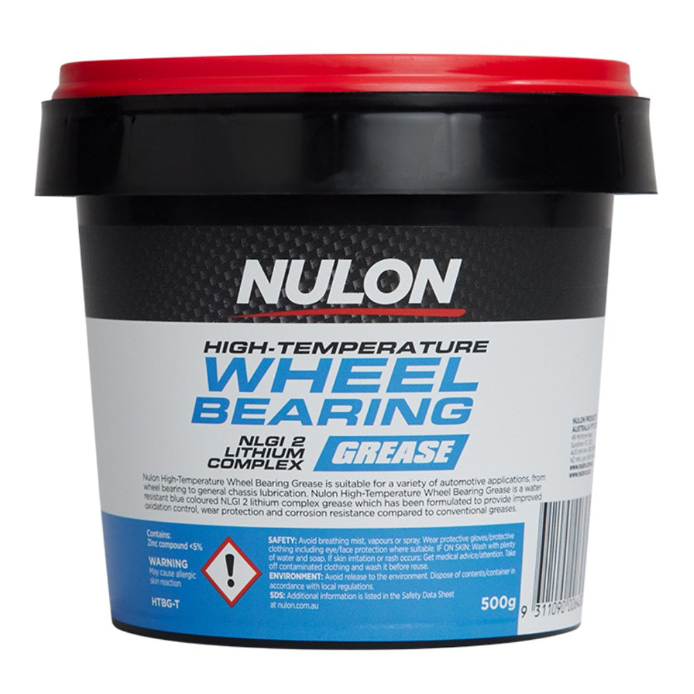 Nulon HTBG-T High Temperature Wheel Bearing Grease Tub 500g