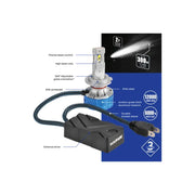 Narva 18445H HB3 P20d 12/24V Gen III High Beam LED Performance Globe Kit (Pair)