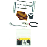 PKTool ProTyre 46 Piece Heavy Duty Car and 4WD Rope Seal Emergency Tyre Repair Kit with Metal Stop - PY10100