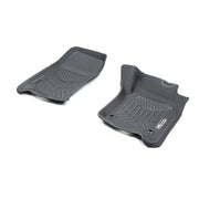 TruFit 3D to suit Toyota Land Cruiser 78 Series 1998 Onwards Maxtrac Tailor Made Front Only Pair of Black Rubber Floor Mats - 3D-TLC70BKMAX  (Bulky Item - Freight Applies)