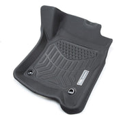 TruFit 3D to suit Toyota Land Cruiser 78 Series 1998 Onwards Maxtrac Tailor Made Front Only Pair of Black Rubber Floor Mats - 3D-TLC70BKMAX  (Bulky Item - Freight Applies)