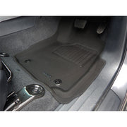 TruFit 3D to Suit October 2015 Onwards/8th Gen Toyota Hilux Dual/Crew Cab with Auto Transmission Only Kagu Tailor Made Front and Rear Black Rubber Floor Mats - 3D-THIL15AP4BK  (Bulky Item - Freight Applies)