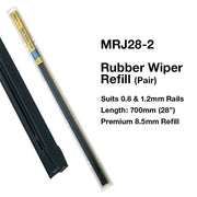 Tridon Rubber Refills - Japanese Spoiler Blade (Pair) 28In - MRJ28-2