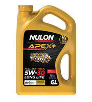 Nulon APX5W30D1-6 Apex+ 5W-30 Full Synthetic Long Life Engine Oil 6L (Pickup Only)