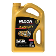 Nulon APX5W40-5 Apex+ 5W-40 Full Synthetic Performance Engine Oil 5L (Pickup Only)