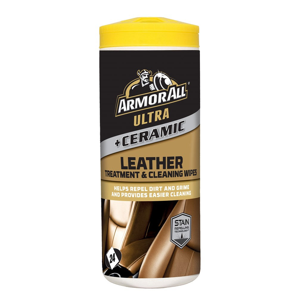 Armor All Ultra Ceramic Leather Wipes - 24 Pack - AUDWLCCRC-24-1ANZ