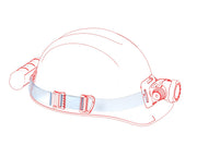 LED Lenser ZL502195 H7R Work 1000 Lumens Rugged Rechargeable Waterproof Headlamp Worklight with Up to 250m Adjustable Focus System