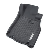 TruFit 3D to Suit 2017 Onwards MQ2 MR Mitsubishi Triton Dual/Crew Cab (Manual or Electric Seats) Maxtrac Heavy Duty Front and Rear Black Rubber Floor Mats - 3D-MITRI17P4BKMAX (*Bulky Item, Freight Charges Apply) (Bulky Item - Freight Applies)
