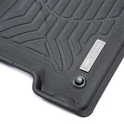 TruFit 3D to Suit Nissan Navara NP300 Dual Cab 2017-2020 Maxtrac Tailor Made Front and Rear Set of Black Rubber Floor Mats - 3D-NNAV17P4BKMAX  (Bulky Item - Freight Applies)