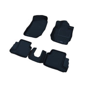 TruFit 3D to Suit Suzuki Jimny Automatic 2018 Onwards Kagu Tailor Made Front and Rear Set of Black Rubber Floor Mats - 3D-SZJIM18AP4BK  (Bulky Item - Freight Applies)
