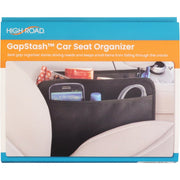 High Road Gap Stash(TM) Car Seat Console Gap Organiser - HR-5605-BLK