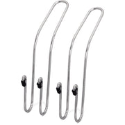 High Road Pair of Headrest Hooks - HR-CARHKSSLV