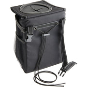High Road Stash Away(TM) Console and Headrest Anchored Garbage Bin - HR-5567-BLK