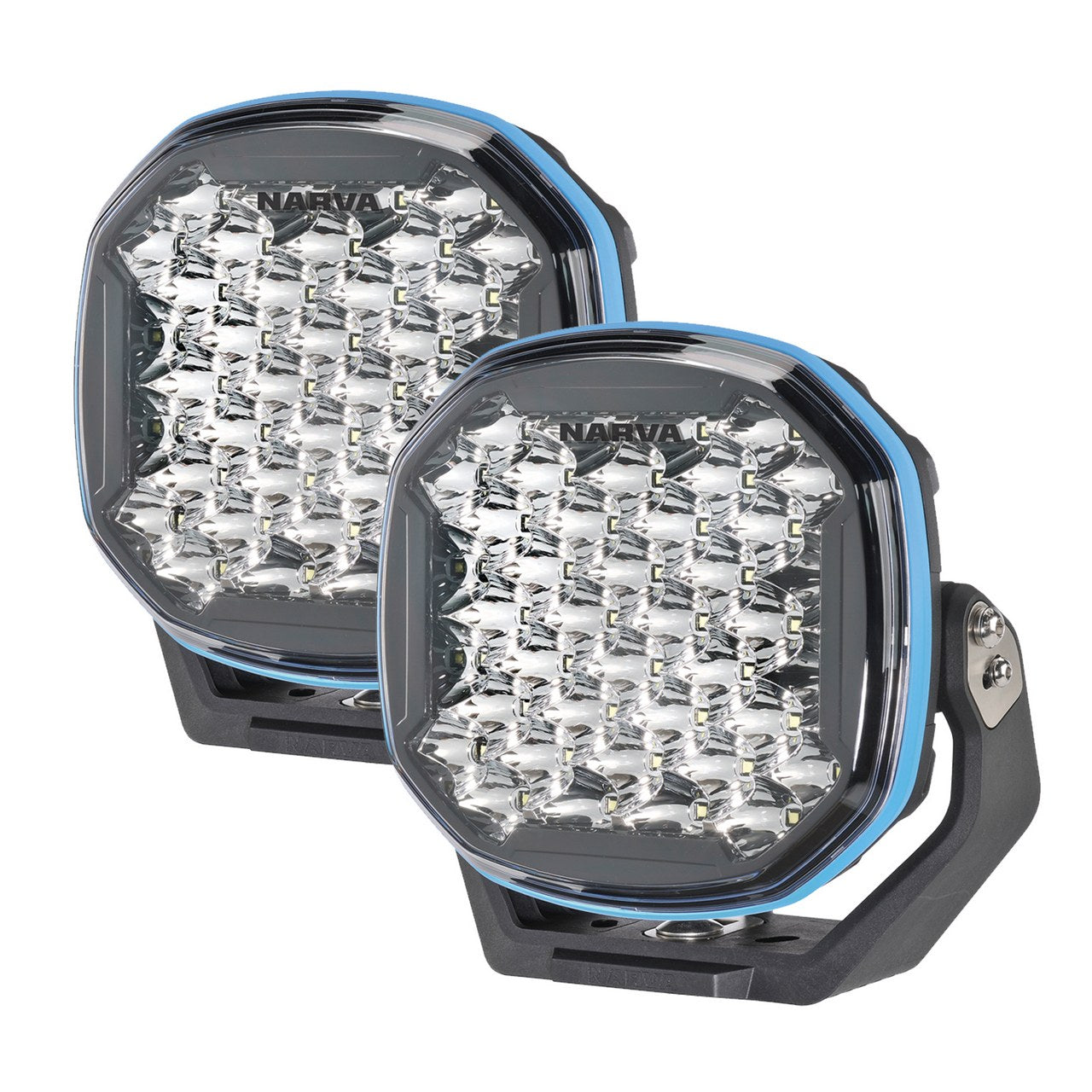 Narva 72182 Pair of EX2 Series 9" Driving Lamps with Hybrid Beam (Bulky Item - Freight Applies)