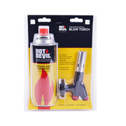 Hot Devil Professional Butane Blow Torch Kit with 220g Gas Cartridge - HD910 (Pickup Only)