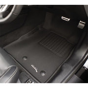 TruFit 3D to Suit 2015-2023 Ford Mustang Kagu Tailor Made Front and Rear Set of Black Rubber Floor Mats - 3D-FMUS15P4BK  (Bulky Item - Freight Applies)
