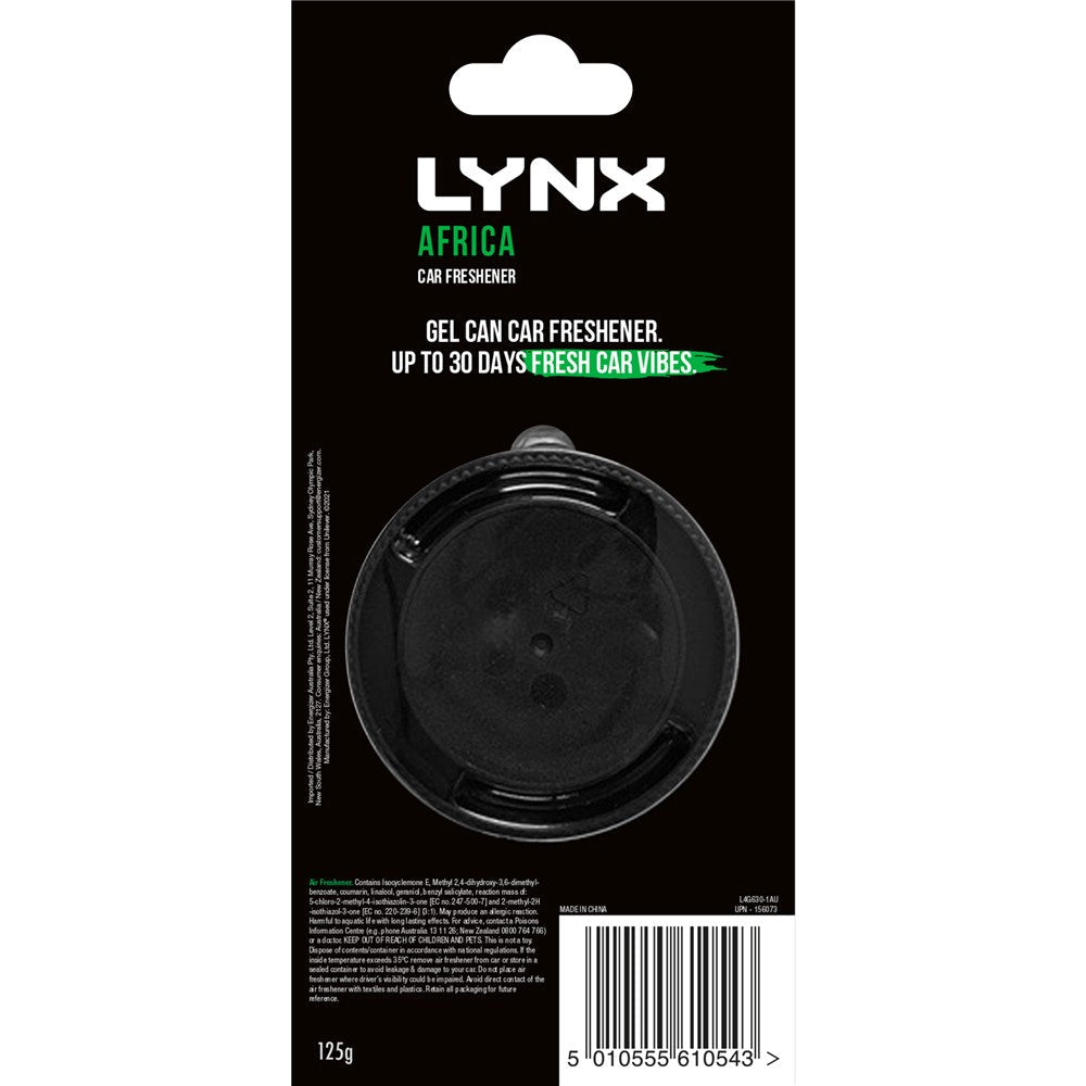 Lynx Gel Can Air Freshener - Africa (Single) - E304193400