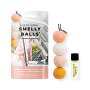 Smelly Balls Sun Seeker - Coconut and Lime Fragrance Reusable Air Freshener Starter Set with Pouch - ARSBSSSDT