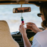 Smelly Balls Roadie - Honeysuckle Fragrance Reusable Air Freshener Starter Set with Pouch - ARSBSRDSP
