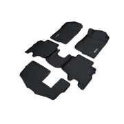 TruFit 3D to Suit 2022 Onwards Next Gen Ford Everest Maxtrac Tailor Made 3-Row Set of Heavy Duty Black Rubber Floor Mats - 3D-FEVE22WAGBKMAX  (Bulky Item - Freight Applies)