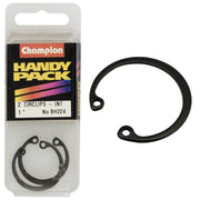 Champion Pack of 2 1 Internal Shaft Circlips - BH224