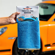 Bowden's Own 70x50cm Double Sided Twisted Pro Sucker Microfibre Drying Cloth - BOTPS