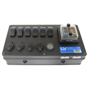 LV Automotive 12/24V 6 Way Control Panel - LV5184 (Bulky Item - Freight Applies)